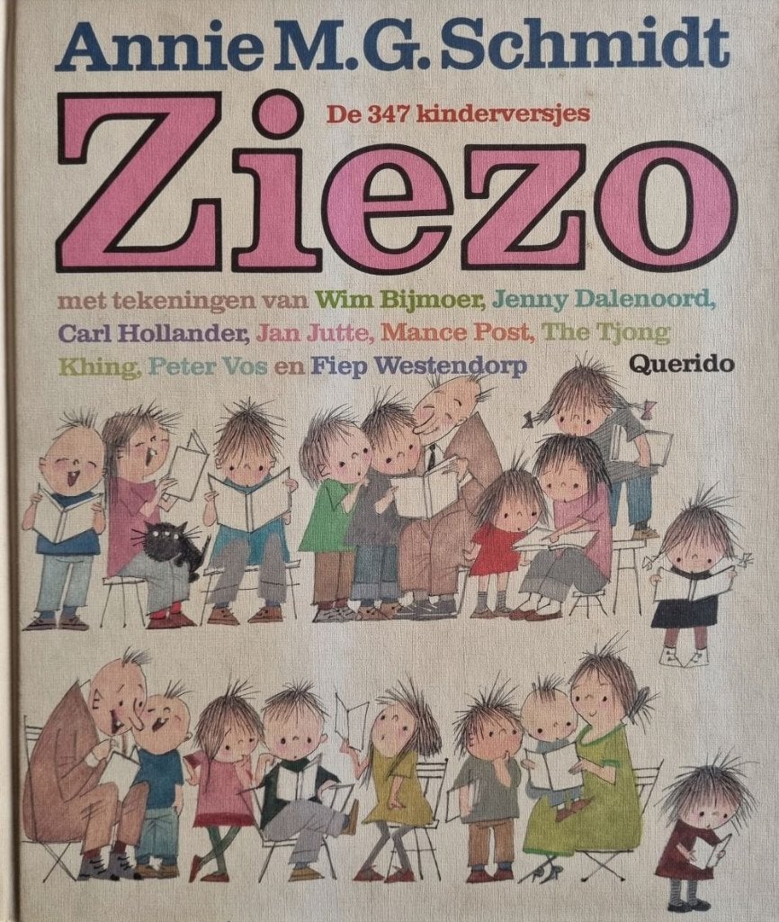 Ziezo (Annie M.G.Schmidt), Livres, Poèmes & Poésie, Enlèvement, Utilisé, Annie M.G. Schmidt, Un auteur