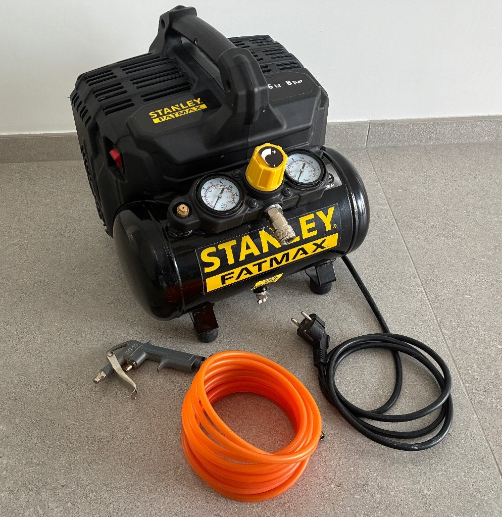 Stanley Fatmax-compressor, Doe-het-zelf en Bouw, Ophalen of Verzenden, Gebruikt