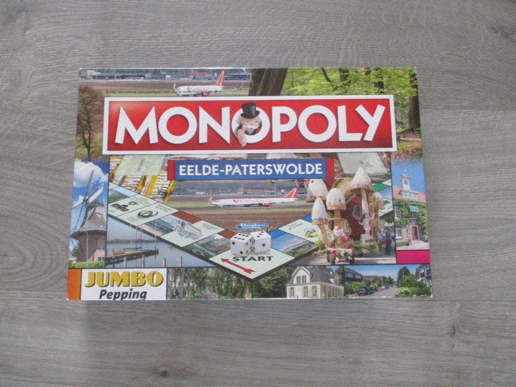 bordspel nieuw Monopoly Eelde - Paterswolde Monopolie NL, 1 ou 2 joueurs, Enlèvement ou Envoi, Neuf, Monopoly