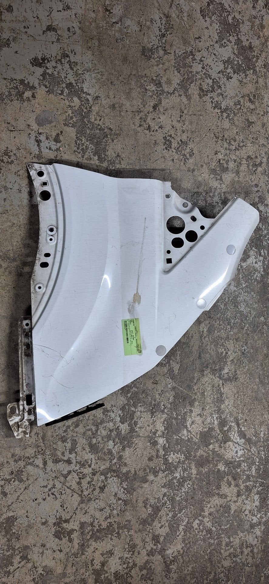 Ford Transit Spatbord Rechts-voor 2015 Wit Origineel (V363), -, Garde-boue, -, -