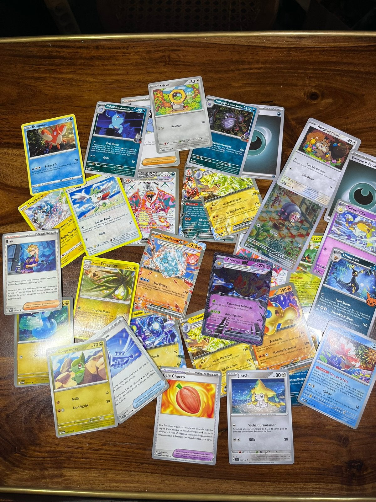 32 fausses cartes Pokémon, Enlèvement ou Envoi, Comme neuf, Plusieurs cartes