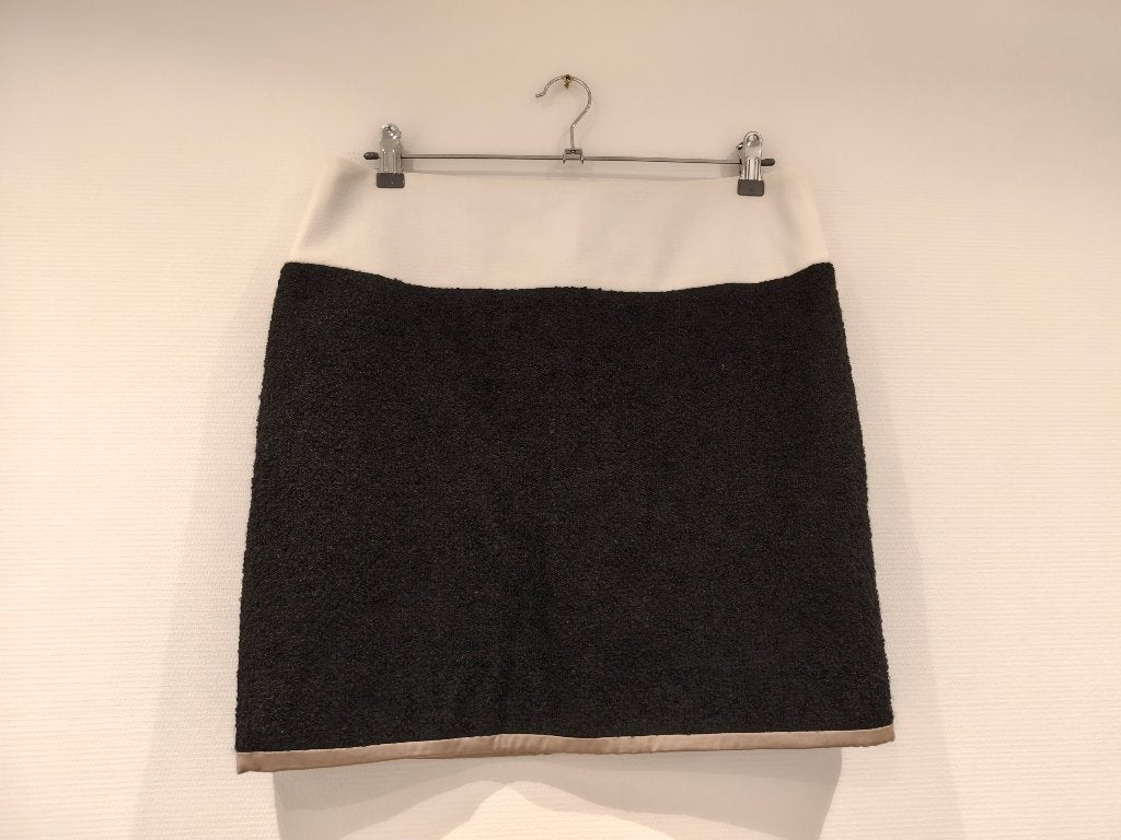 Winterrok van het merk Natan in angora wol en katoen, Zwart, Maat 42/44 (L), Ophalen of Verzenden, Zo goed als nieuw