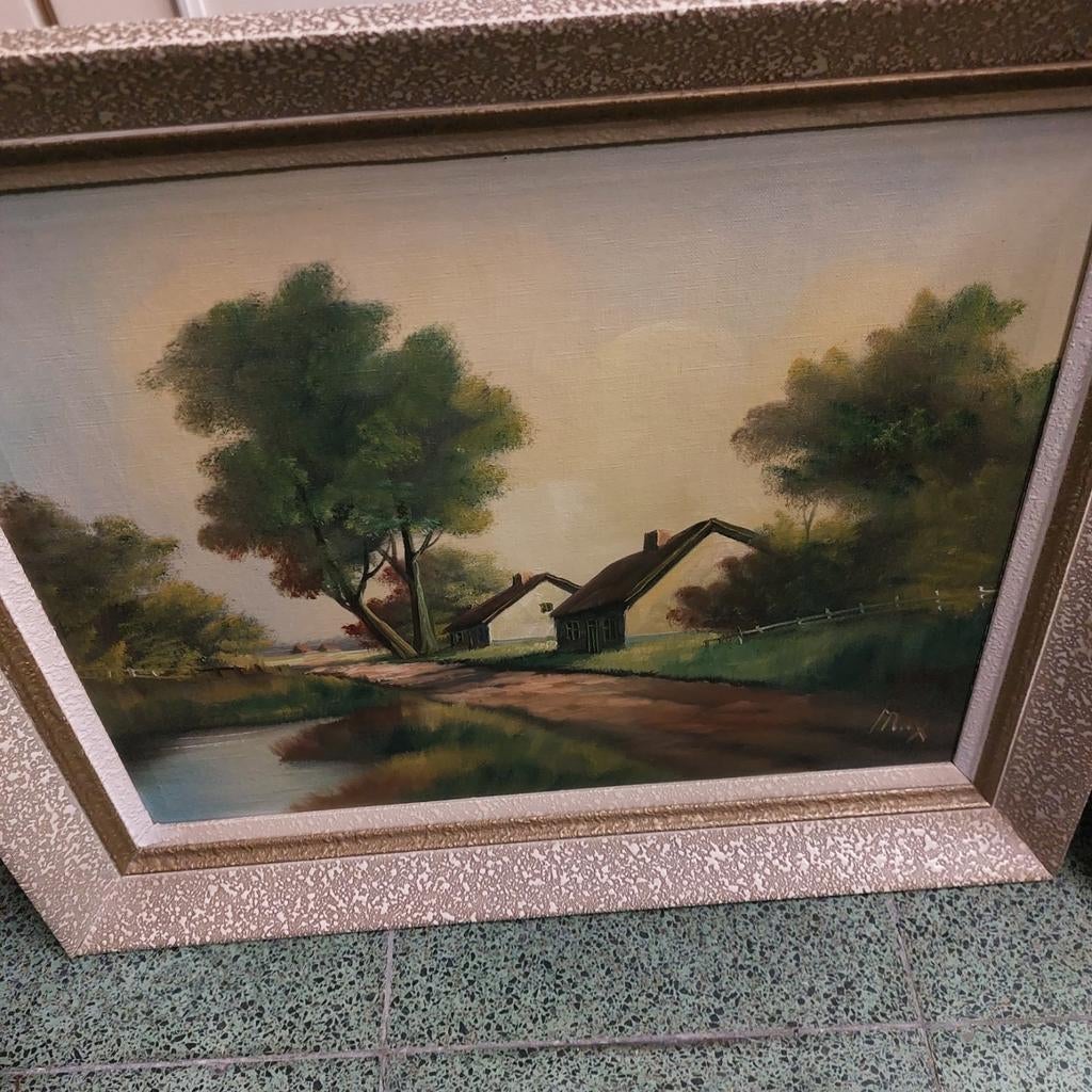 Schildery op doek getekend, Ophalen