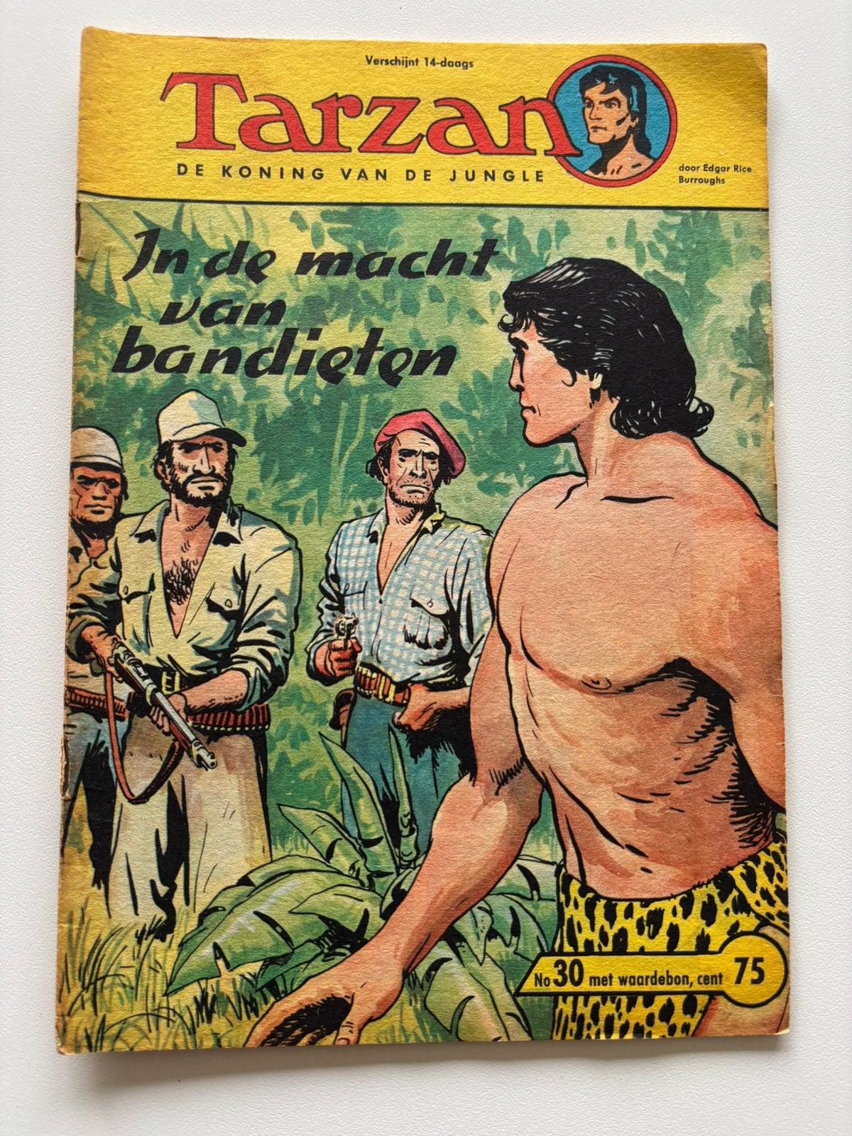 Tarzan strip nr 30 In de macht van bandieten, Eén comic, Ophalen, Gelezen