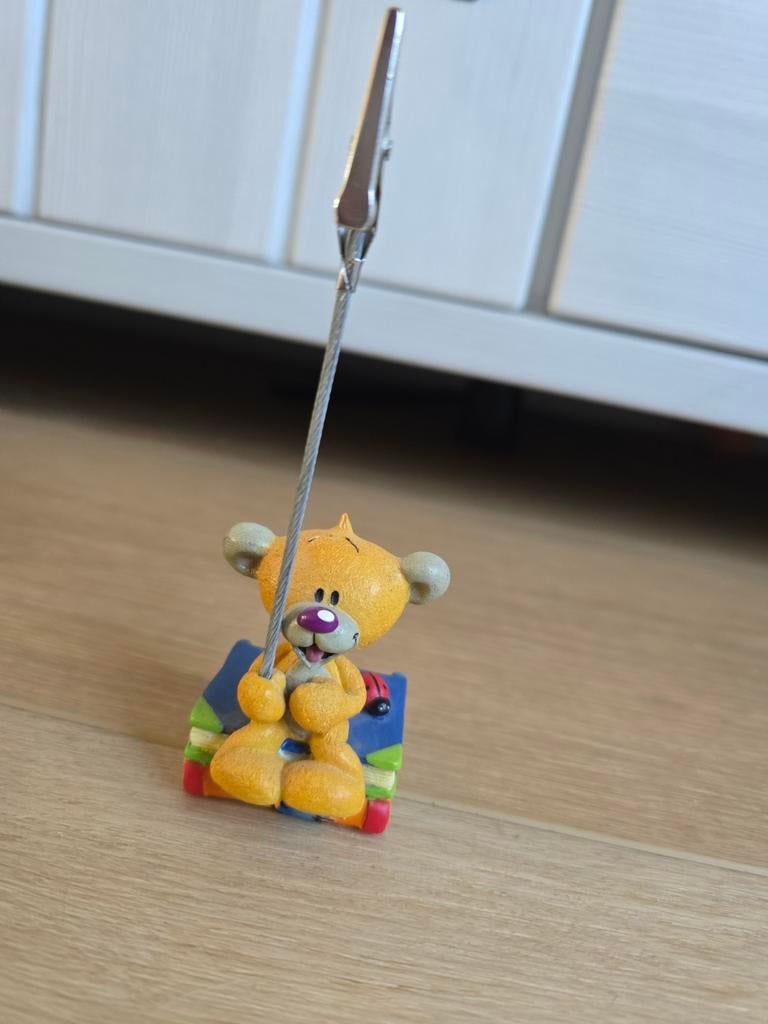 Diddl Pimboli beeldje met knijper. Pimboli op boeken, Verzamelen, Ophalen of Verzenden, Diddl