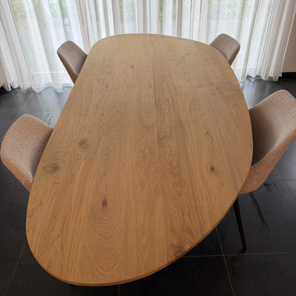 Eetkamertafel 230cm, Ophalen, Zo goed als nieuw