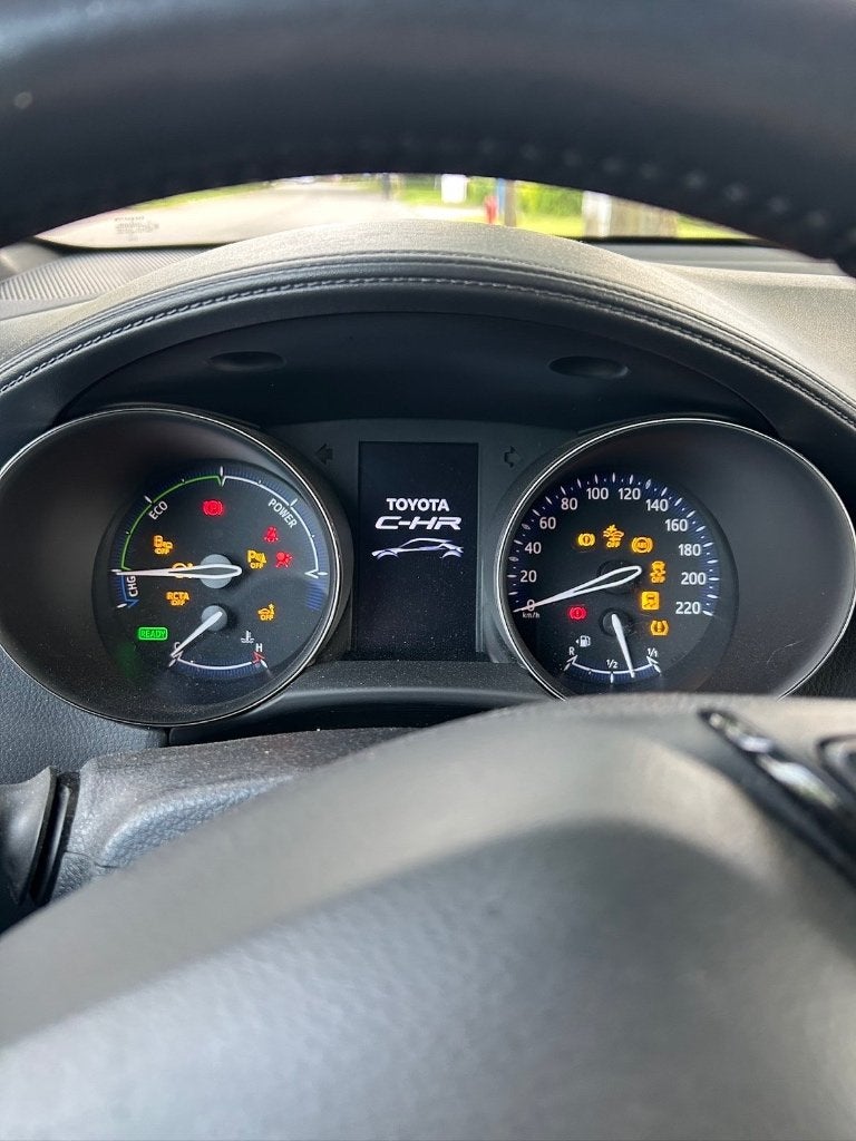 Toyota CHR HYBRIDE 2020, Autos, Cuir, Argent ou Gris, Achat, Noir