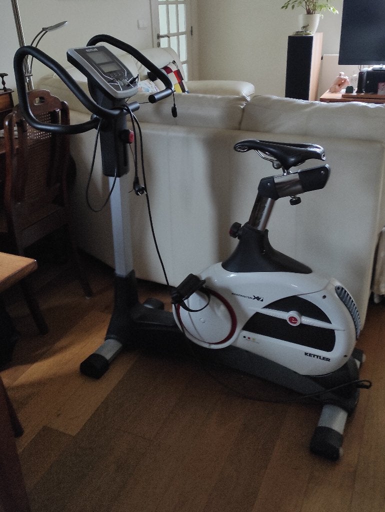 vélo d'entraînement indoor KETTLER SG4, Jambes, Comme neuf, Enlèvement, Vélo d'appartement