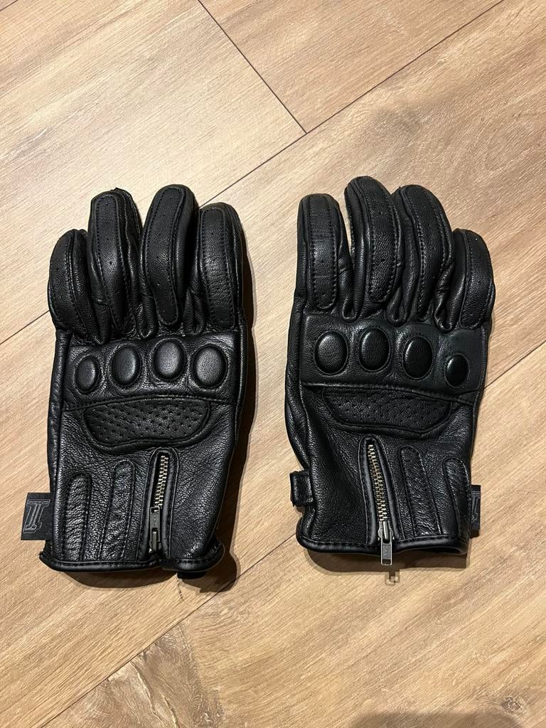 Harley Davidson leren handschoenen, Motoren, Ophalen, Handschoenen