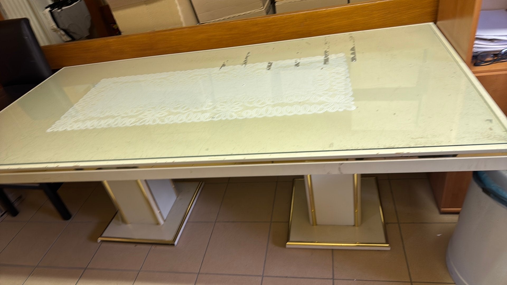 Gratis tafel, Verre, 75 cm ou plus, 150 à 200 cm, Enlèvement