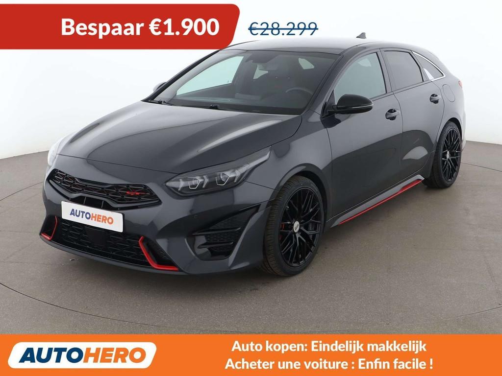Kia ProCeed / pro_cee'd 1.6 TGDI GT (automatique), Autos, Kia, Achat, Euro 6, Alcantara, Noir