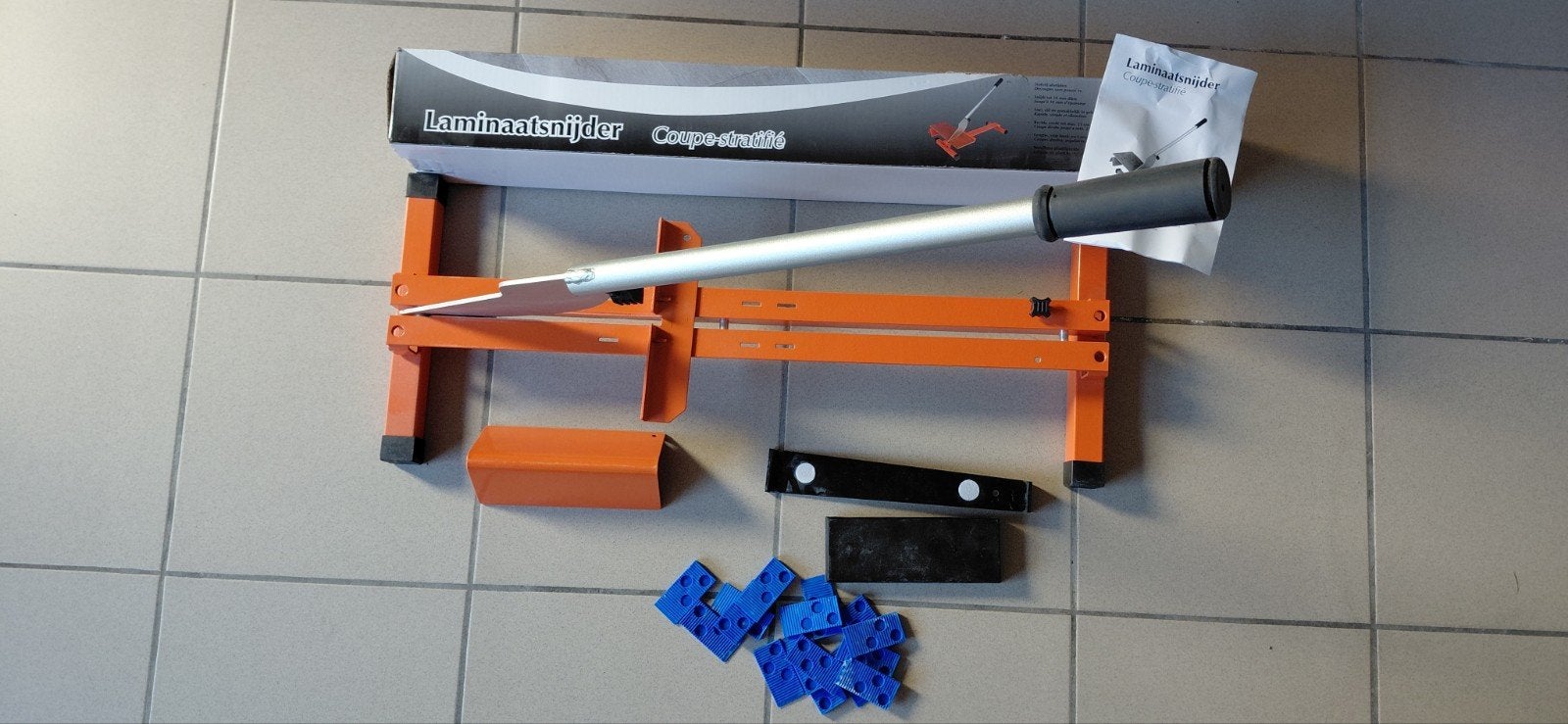 laminaatsnijder, Doe-het-zelf en Bouw, Ophalen, Zo goed als nieuw