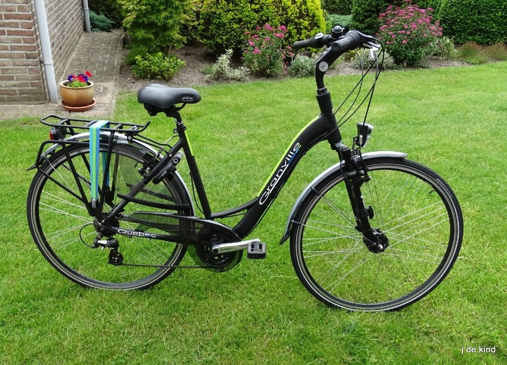damesfiets, Fietsen en Brommers, 47 tot 50 cm, Zo goed als nieuw, Trommelrem, Ophalen