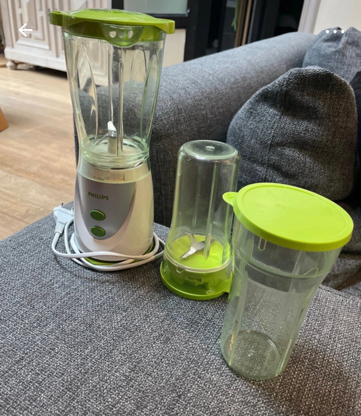 miniblender 600 ml, idéal pour smoothies et soupes, Electroménager, Enlèvement, Comme neuf, Mélangeur