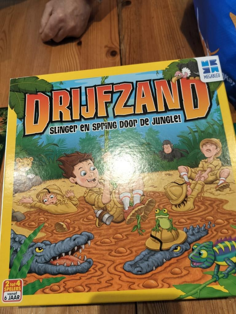 3 bordspellen, Ophalen