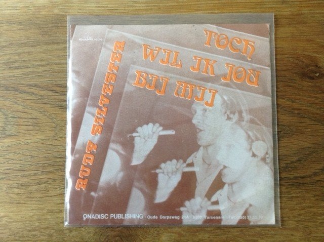 single rudy silvester, CD & DVD, Vinyles Singles, En néerlandais, Housse de protection extérieure, Pochette photo, Pressage original