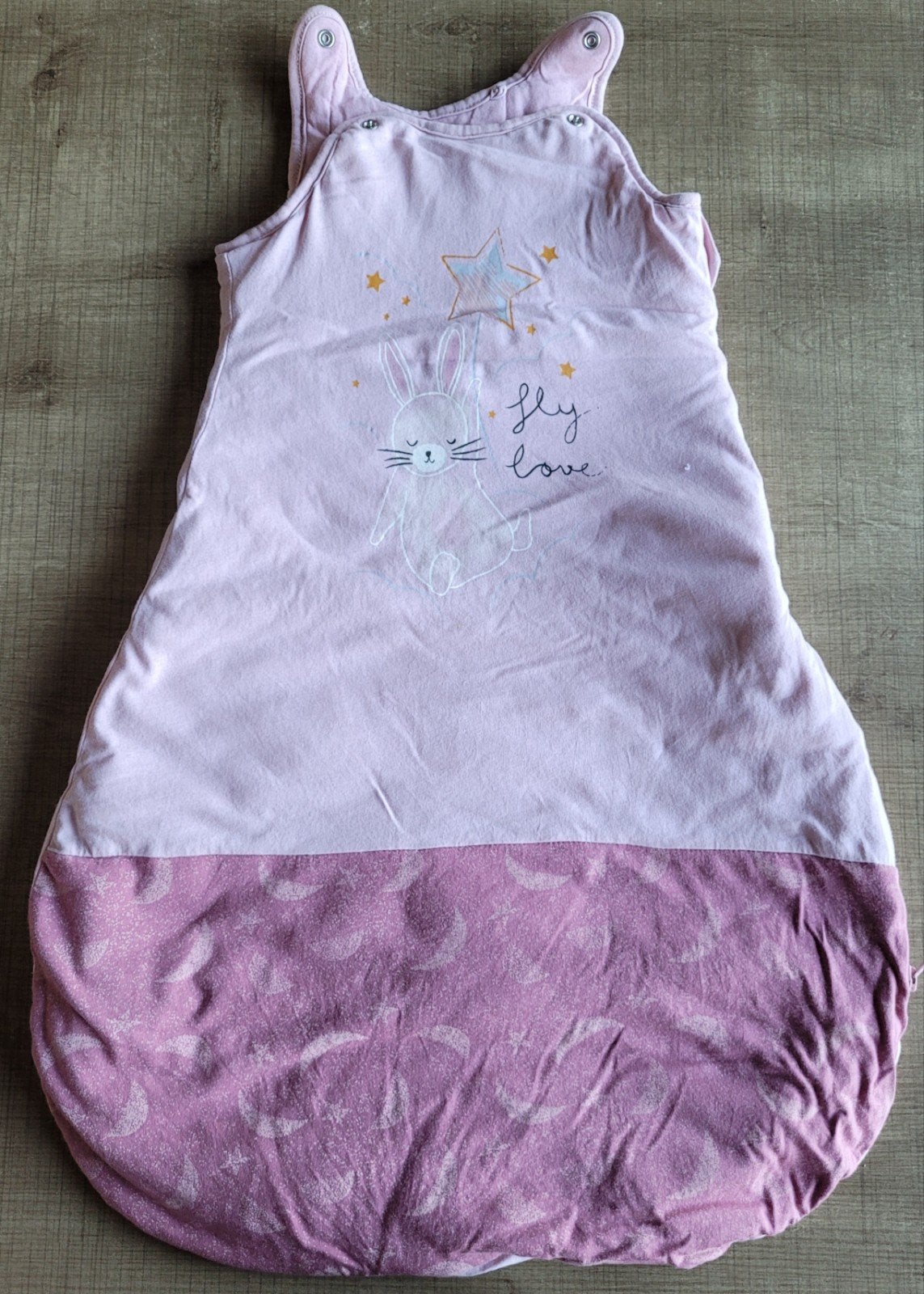 Roze slaapzak Poco Piano (70 cm), 70 cm, Zo goed als nieuw, Roze, Slaapzak