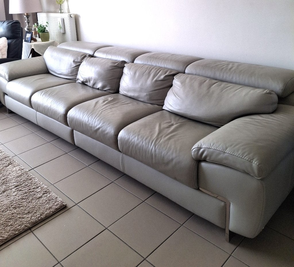 salon, Huis en Inrichting, Ophalen, Gebruikt, Leer, Modern