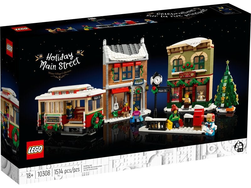 Lego 10308 Creator Kerst Dorpstraat Holiday Main NIEUW, Lego, Nieuw, Ophalen of Verzenden, Creator