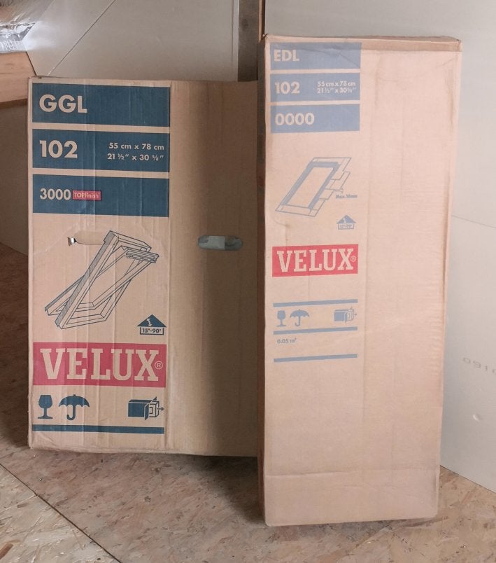 Ensemble complet VELUX sous emballage d'origine 55 x 78cm, Bricolage & Construction, Neuf, Double vitrage, Enlèvement, Moins de 80 cm