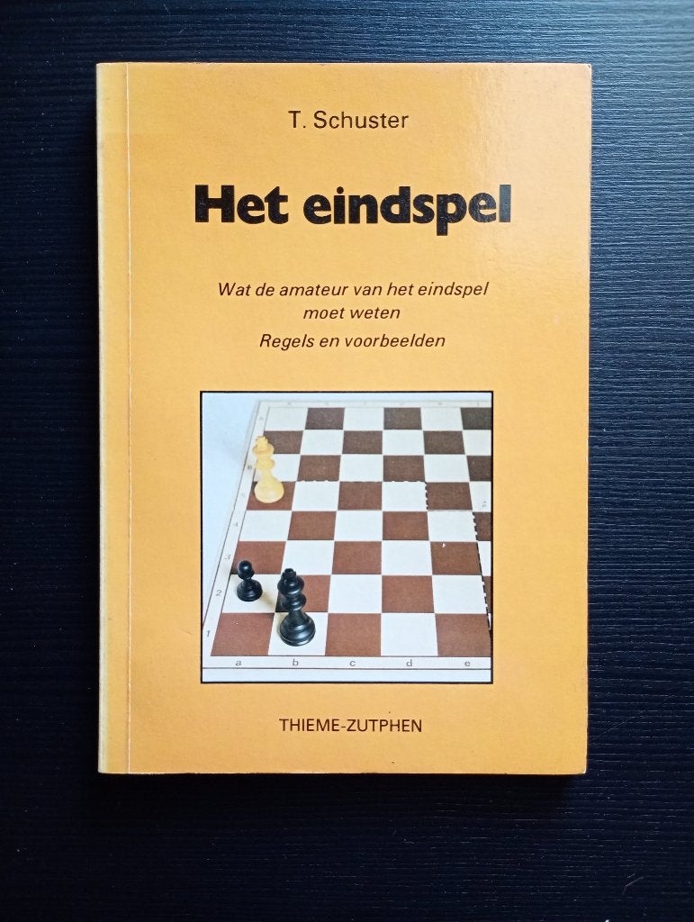 schaken Het eindspel, Hobby en Vrije tijd, Ophalen of Verzenden, Minder dan 500 stukjes, Zo goed als nieuw, Schaken