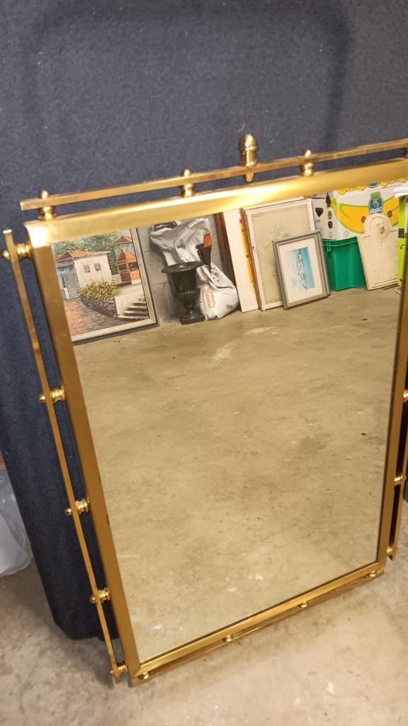 Spiegel 60 x 40 messing, Ophalen