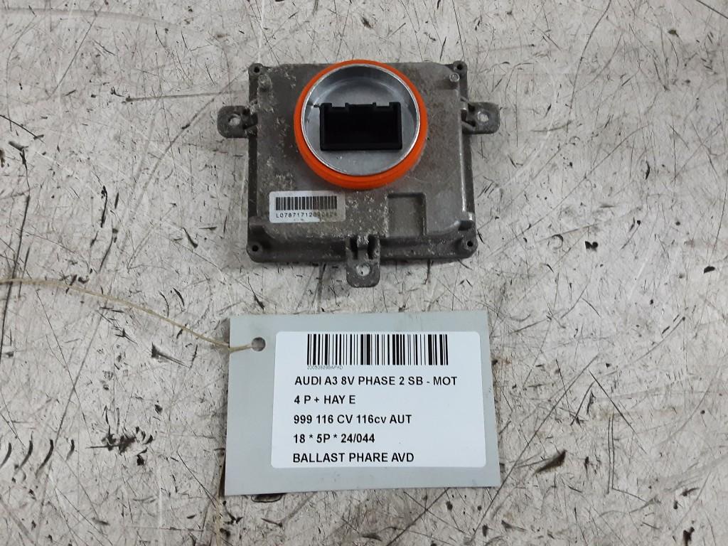 BALLAST DE PHARE XENON DROIT Audi A3 Sportback (8VA / 8VF), Autos : Pièces & Accessoires, Mevr. I. Hauben, Audi, Utilisé, Rue de l'Espoir 34 34
4030  GRIVEGNÉE, BE