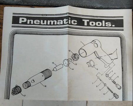 pneumatisch gereedschap, Ophalen