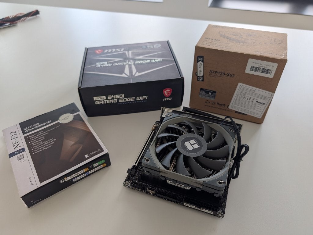 I5-10600K - 16GB - 480GB - B460 mini-ITX, Computers en Software, Moederborden, LGA1200, Gebruikt, DDR4, Ophalen of Verzenden