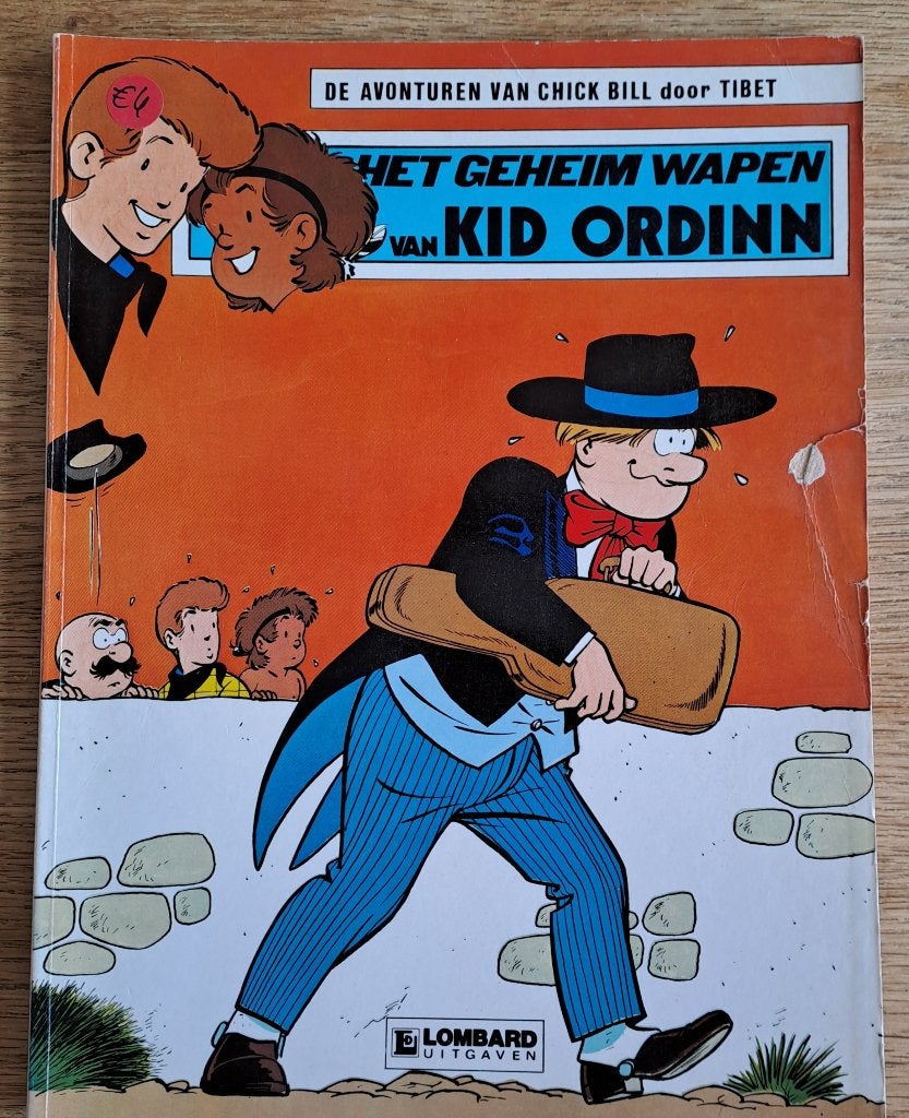 25-De avonturen v Chick Bill-Het Geheim Wapen v Kid Ordinn, Tibet, Enlèvement ou Envoi, Une BD, Utilisé