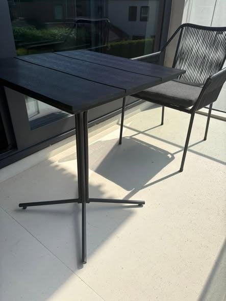 Table de bistrot, Enlèvement, Comme neuf, Carré, Autres matériaux