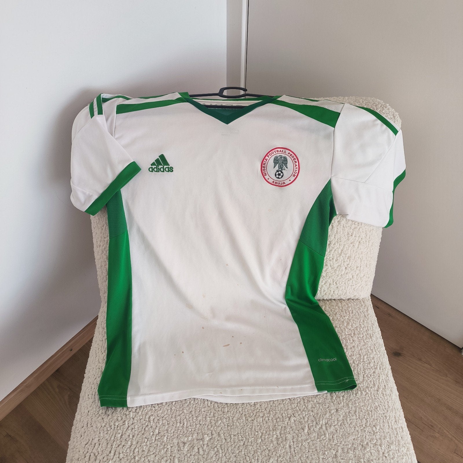 maillots de football, Enlèvement