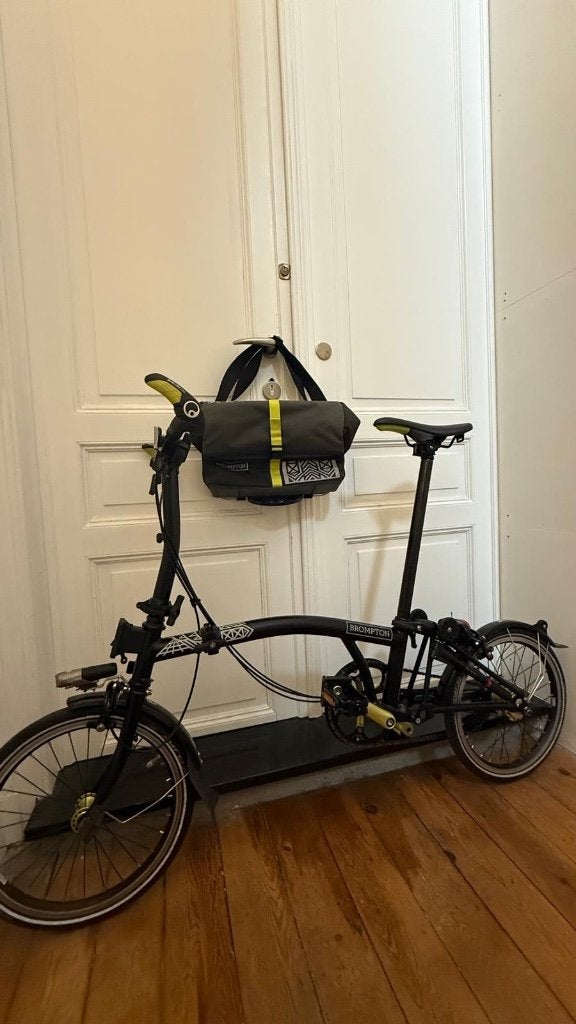 Brompton Vespertine NYC Edition + S6l tas 6versnellingen, Ophalen, Brompton, Velgrem, 14 tot 16 inch