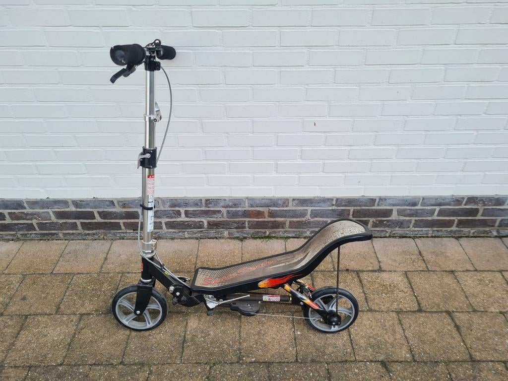 Space scooter step, Ophalen