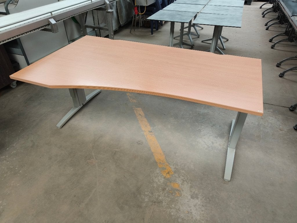 Bureautafel - 180 x100 cm, Ophalen, Gebruikt, 180 cm, Bruin