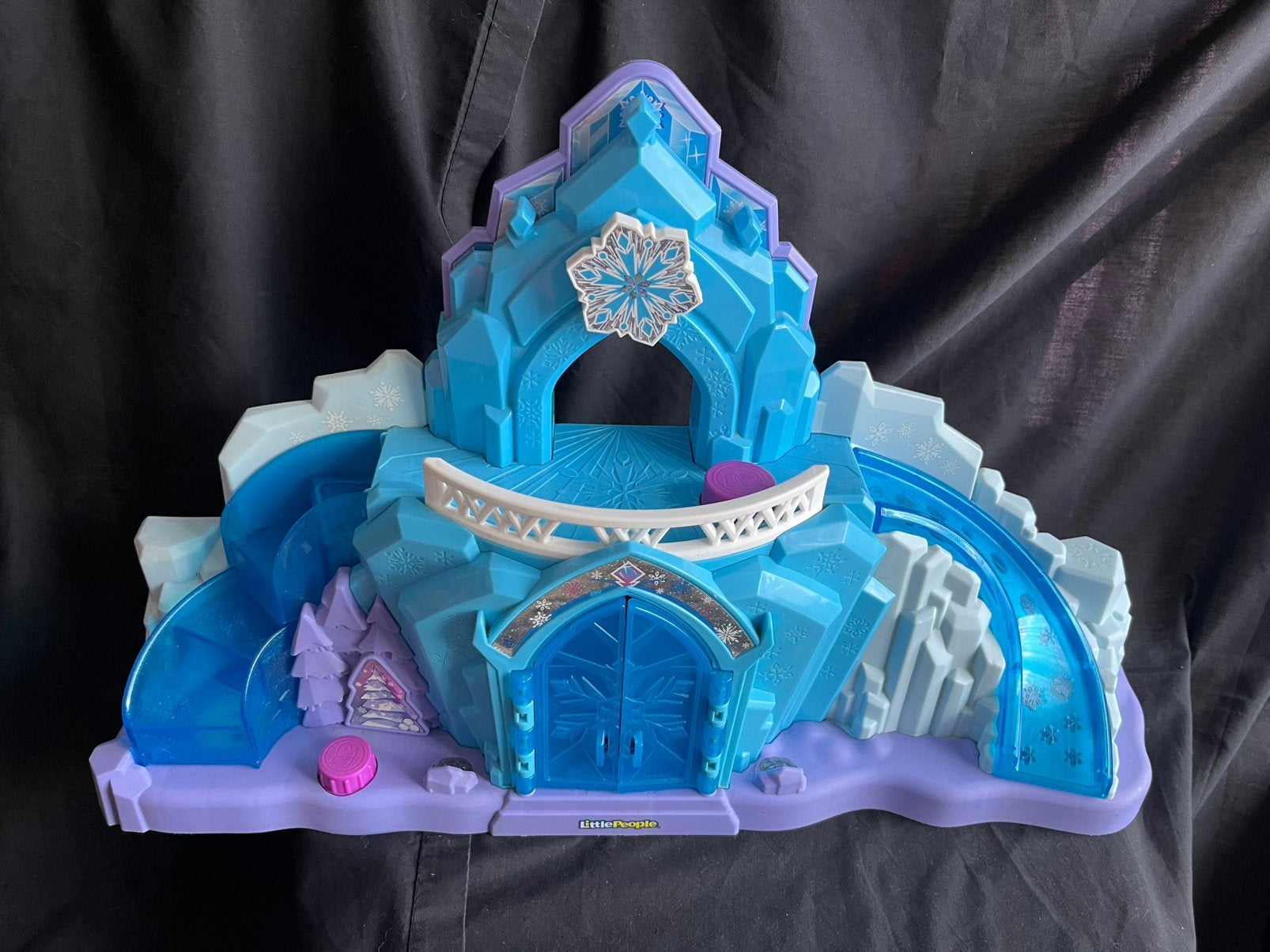 Little People Disney Frozen Elsa's IJspaleis, Enfants & Bébés, Jouets | Fisher-Price, Enlèvement, Utilisé, Set de jeu
