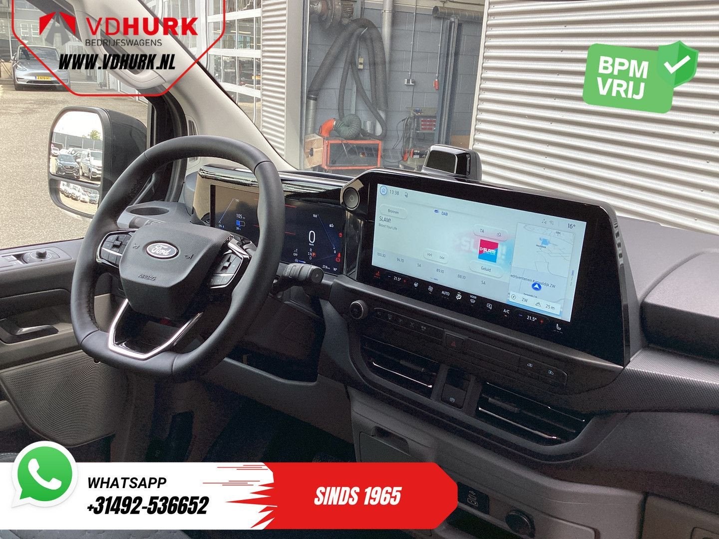 Ford E-Transit Custom 218 pk 330 km WLTP L2 Limited Garantie, Autos, Achat, Electronic Stability Program (ESP), Entreprise, Carnet d'entretien