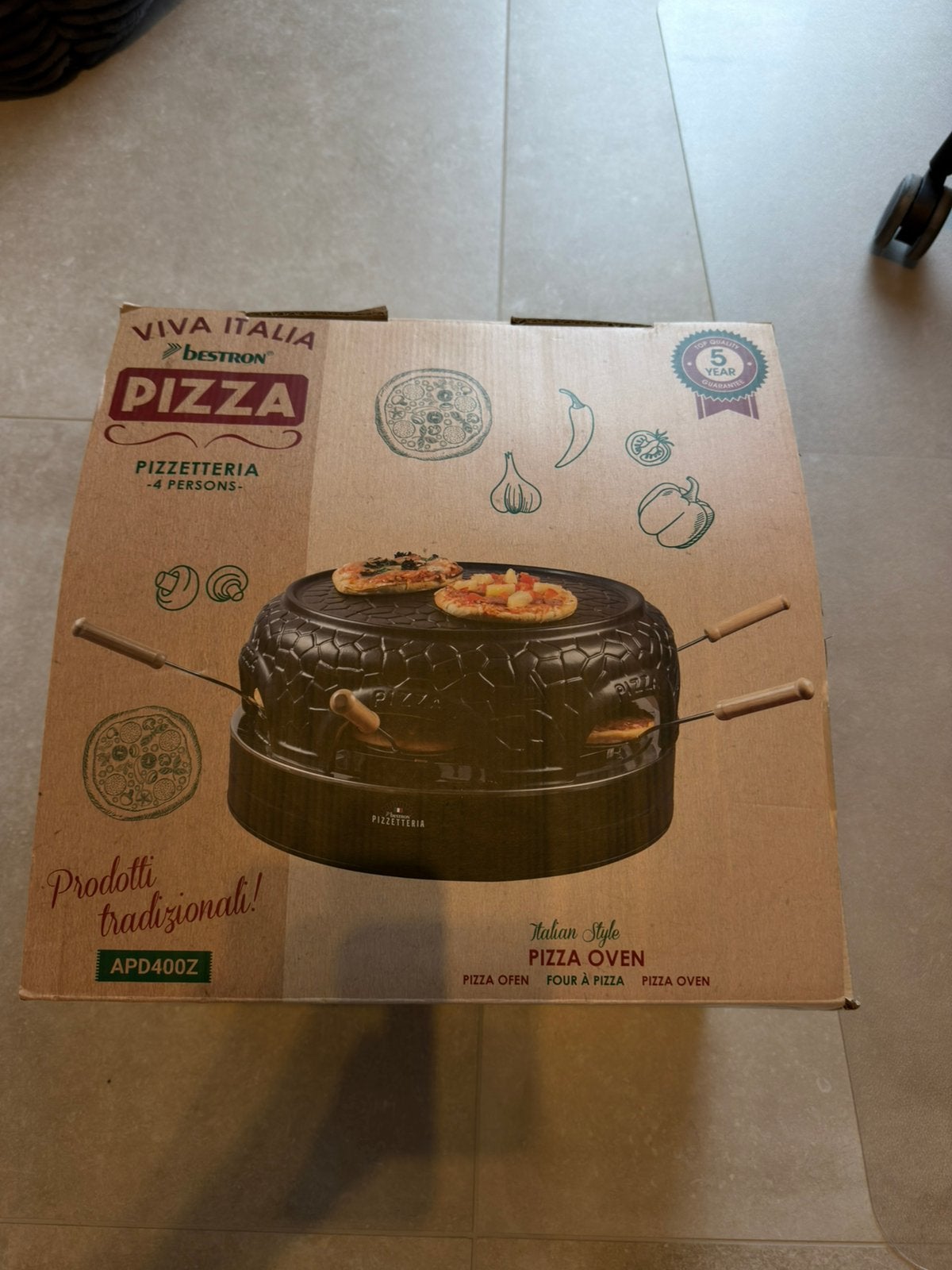 Bestron Pizzetteria, Enlèvement, Comme neuf