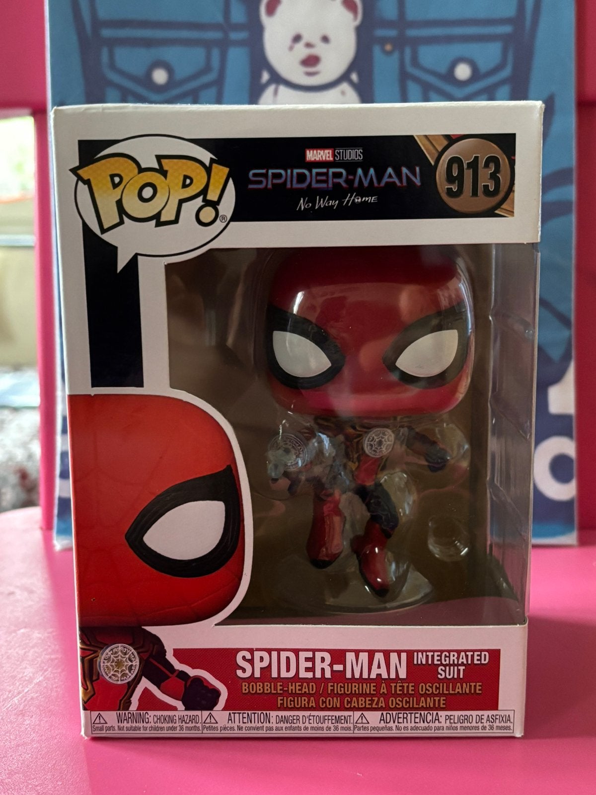 Figurine Pop! Funko Spider-Man Integrated Suit #913 ️, Enlèvement ou Envoi, Comme neuf