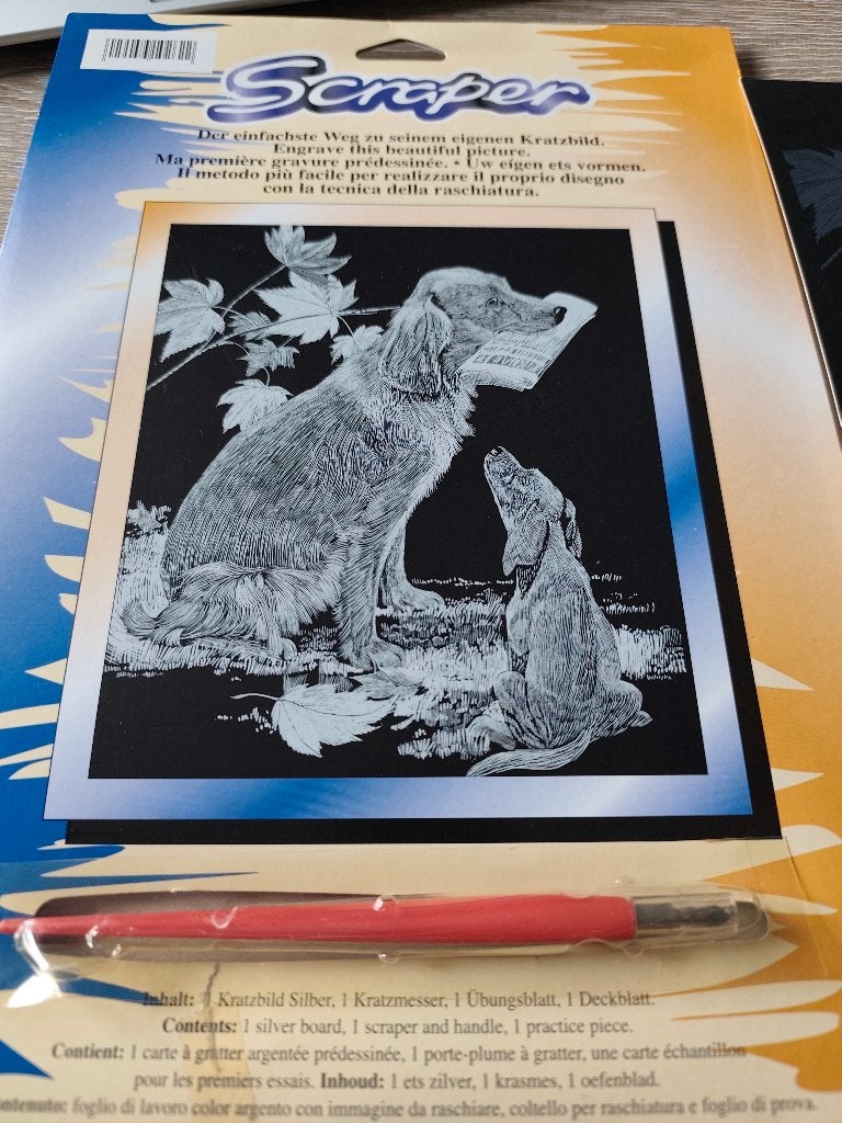 Ma première gravure prédessinée., Hobby & Loisirs créatifs, Kit de bricolage, Éducatif, Autres marques, Argent