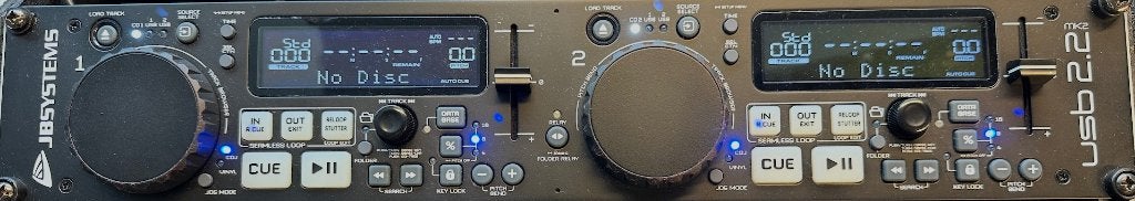 CD speler JB SYSTEMS usb 2.2, Ophalen, Gebruikt, Overige merken