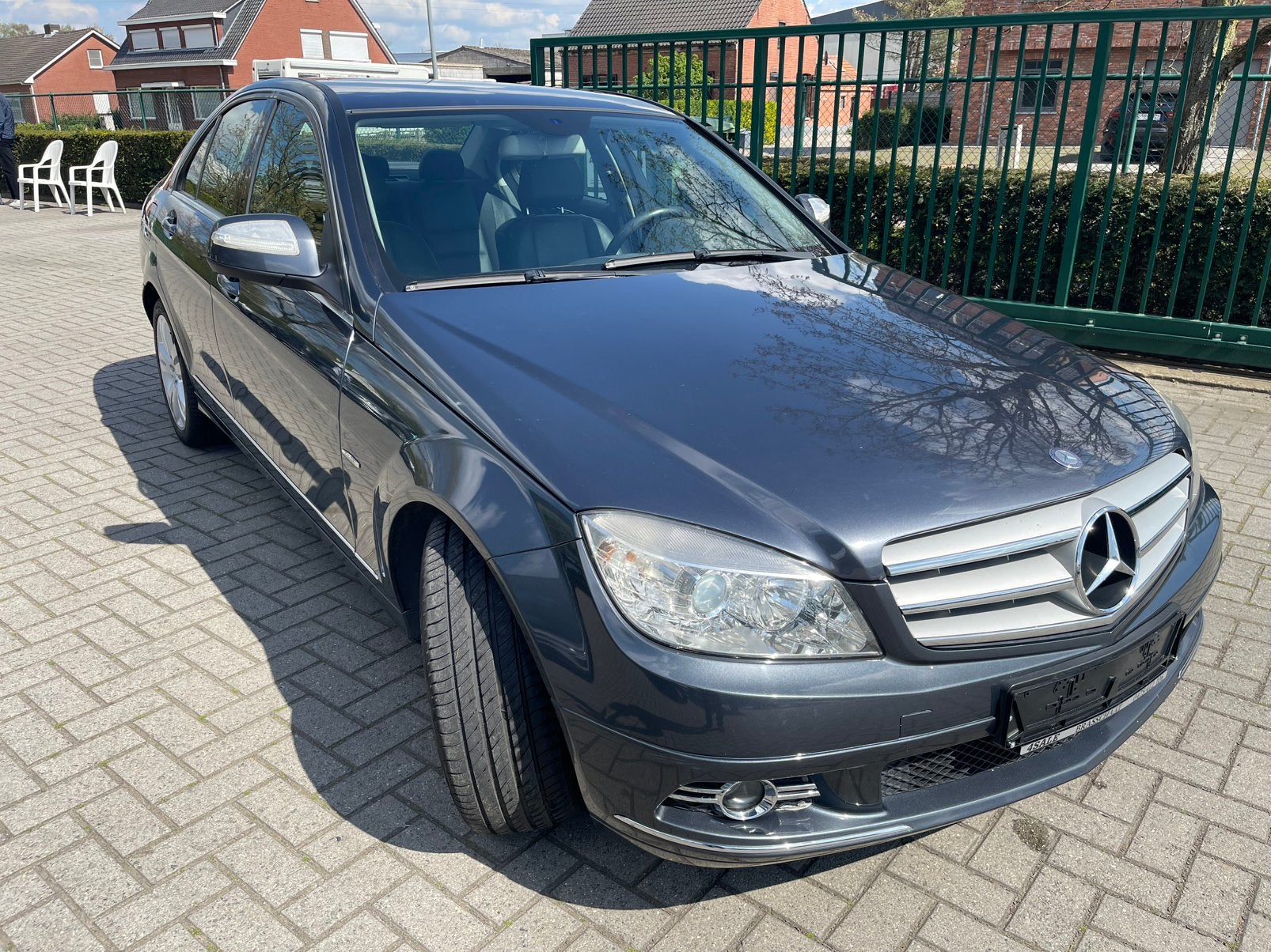 C 200 CDi AIRCO/LEDER!!!!!!, Auto's, Mercedes-Benz, 100 kW, 4 deurs, Zwart, Leder