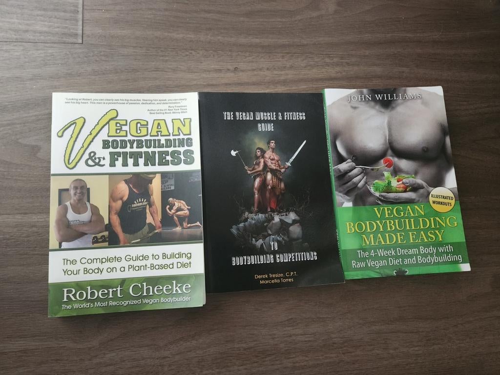 Vegan bodybuilding boeken, Ophalen