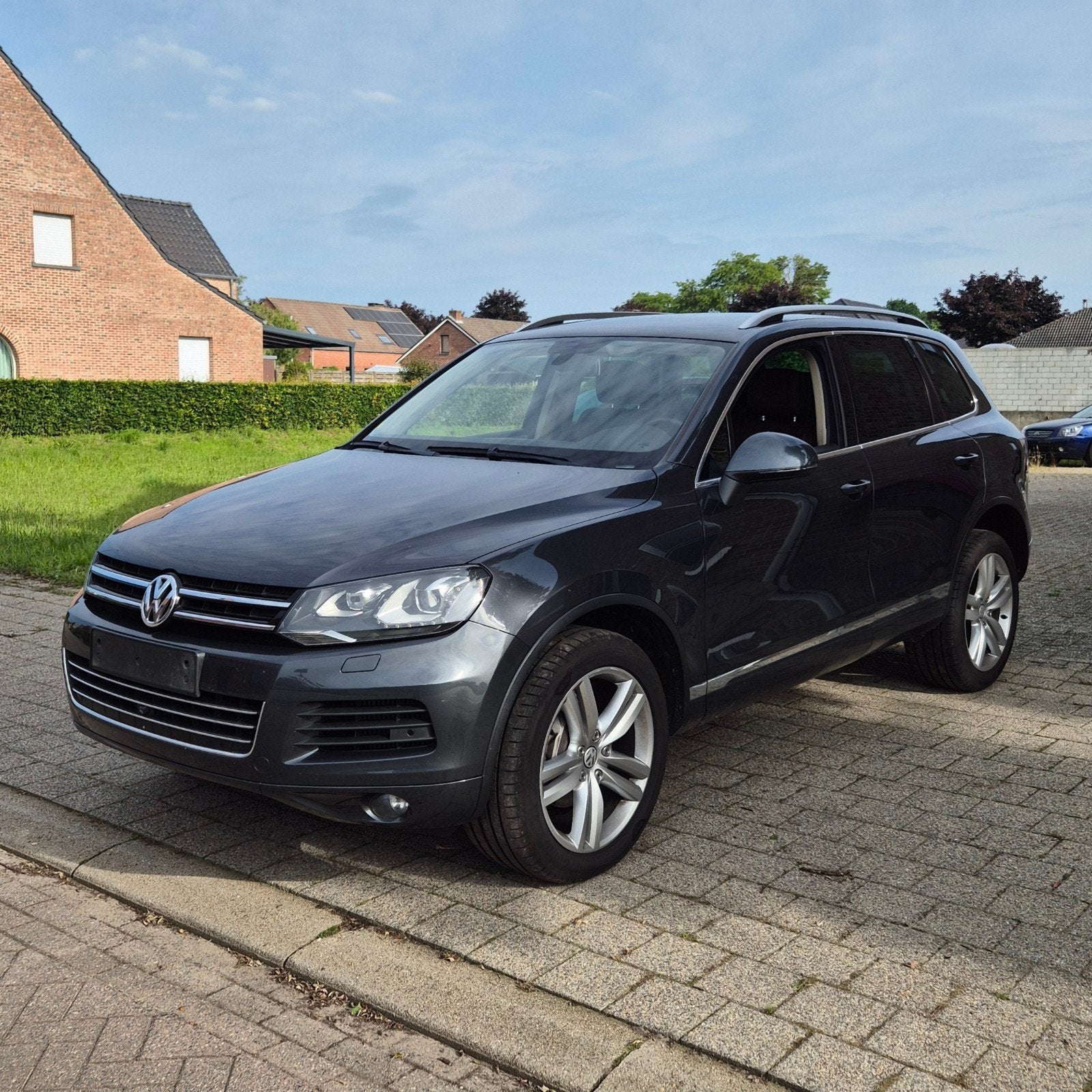 Volkswagen Touareg 2010 3.0 Diesel Full option, Auto's, Volkswagen, Automaat, Euro 5, Leder, Diesel