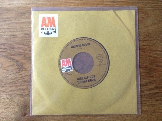 single herb alpert's tijuana brass, Cd's en Dvd's, Vinyl Singles, 7 inch, Ophalen of Verzenden, Jazz en Blues, Originele persing