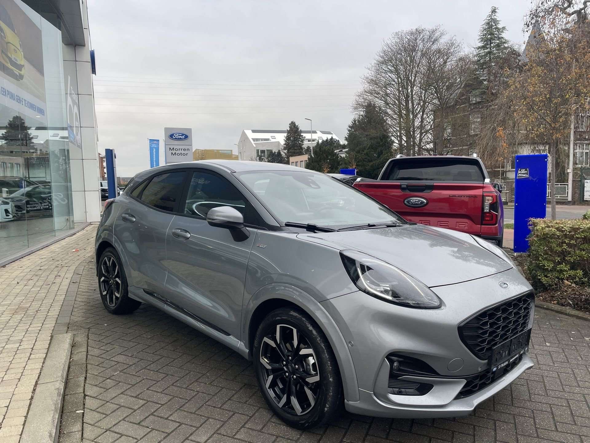 Ford Puma ST-Line X 1.0i EcoBoost mHEV 125ps / 92kW A7 *4913, Autos, Ford, Argent ou Gris, Achat, Noir, 5 portes
