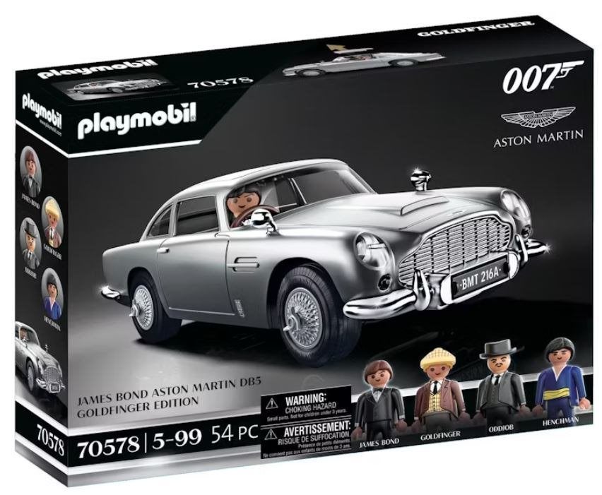 PLAYMOBIL James Bond Aston Martin DB5, Ophalen of Verzenden, Nieuw, Complete set, Voertuig