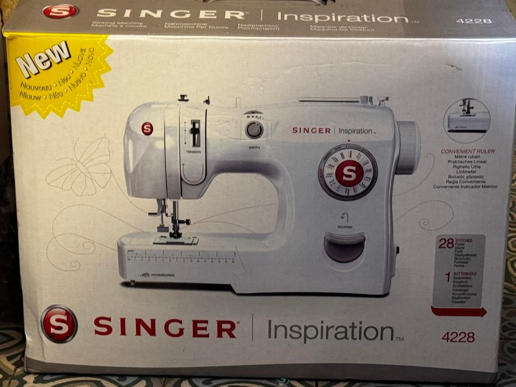 Machine à coudre Singer, Enlèvement, Comme neuf, Machine à coudre, Singer