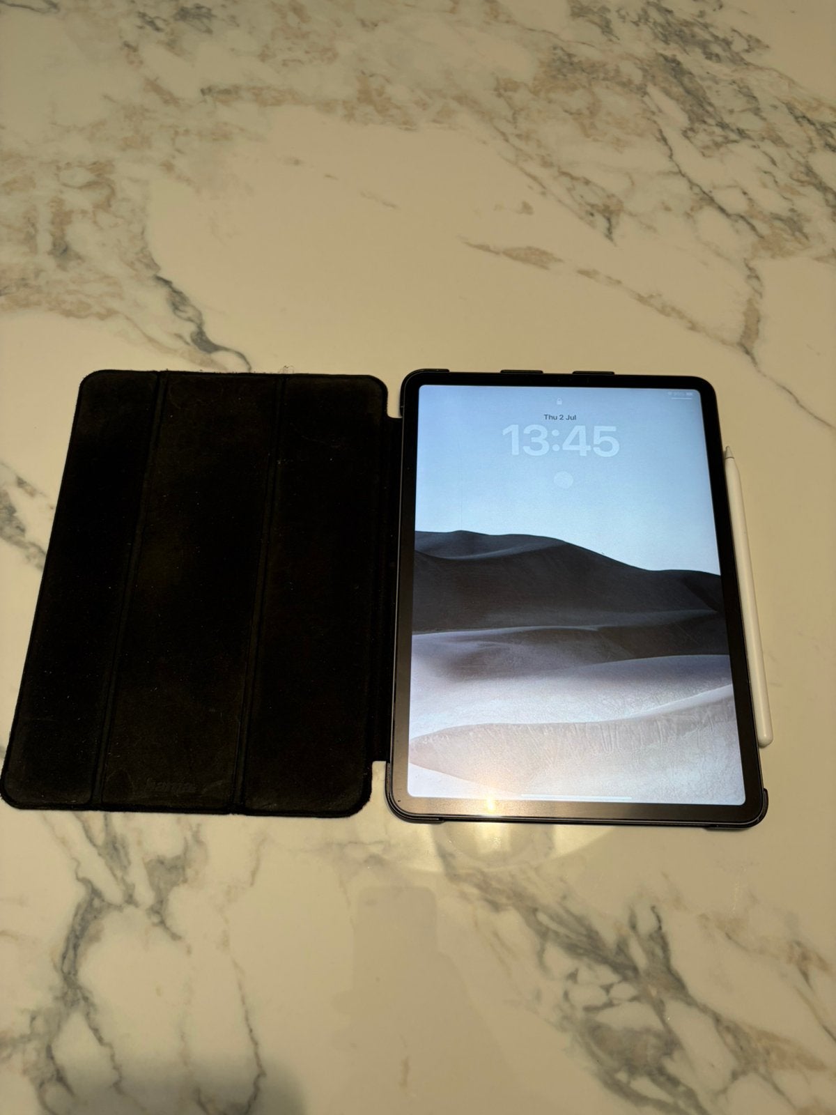 iPad Pro 11” 128 Go + Apple Pencil + Paperlike – Comme neuf, Computers en Software, Apple iPads, 11 inch, Ophalen of Verzenden