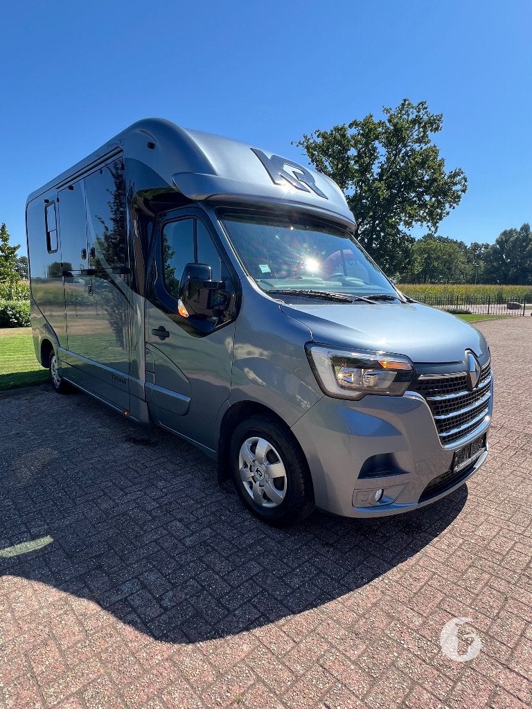 Uniek nieuwstaat Krismar Paardencamionette! 20.000km!, Enlèvement, Comme neuf, Polyester, Remorque 2 chevaux